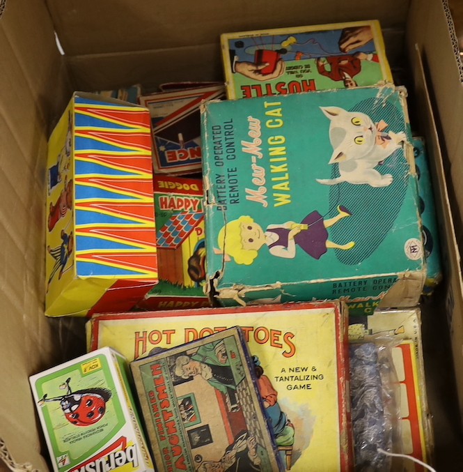 A group of Boxed games and toys, 1960's and 70's.